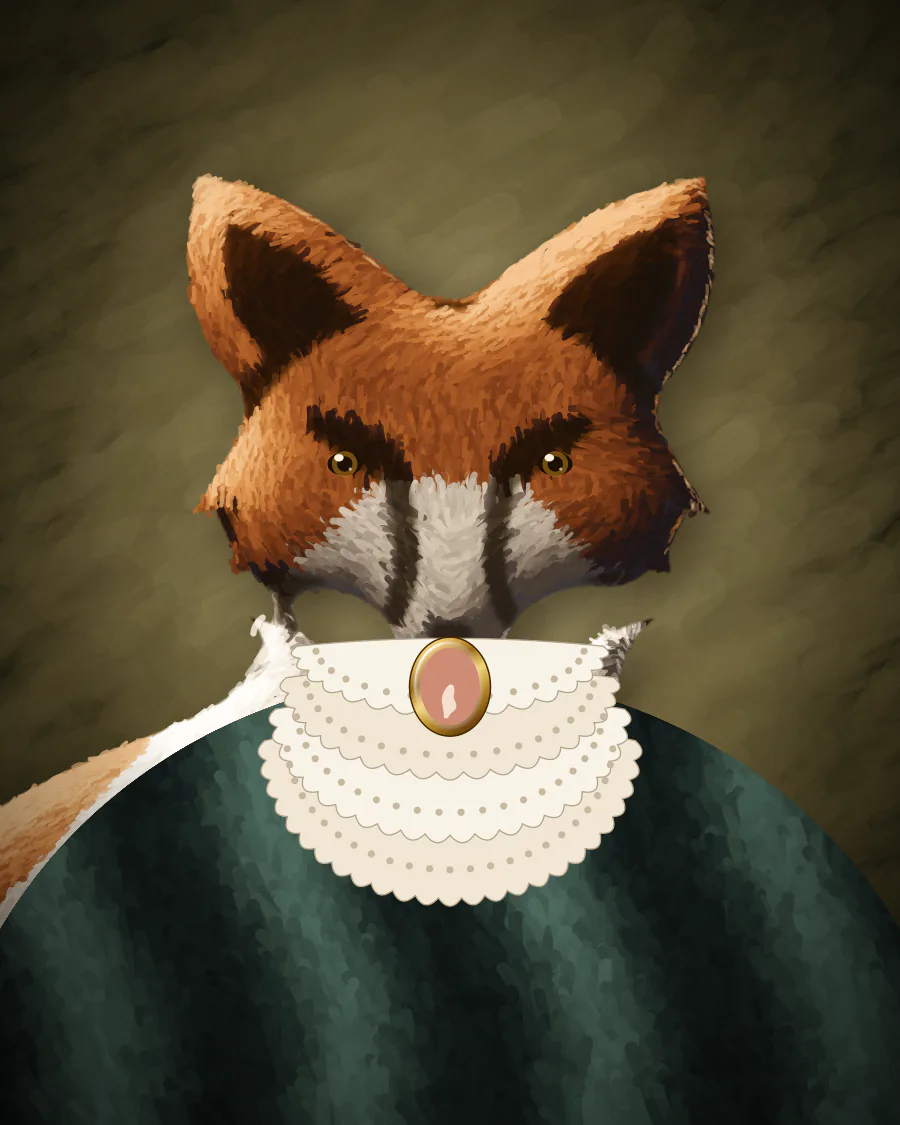 Sample victorian & edwardian pet portrait